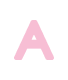 Aの文字画像
